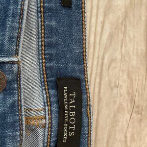 Talbots Straight Leg Flaw less Five Pocket Jeans Women Size 10